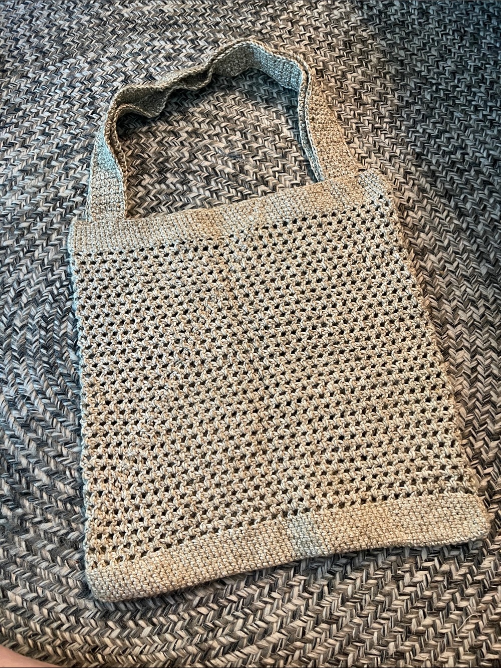 Crochet Beach/Market Tote Bag